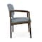 Lesro Lenox Steel Wide Guest Chair Metal Frame, Bronze, RS Rain Song Upholstery LS1201 - alternate 2